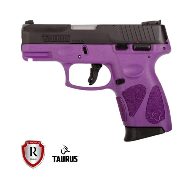 TAURUS G2C 9MM DARK PURPLE  BLACK