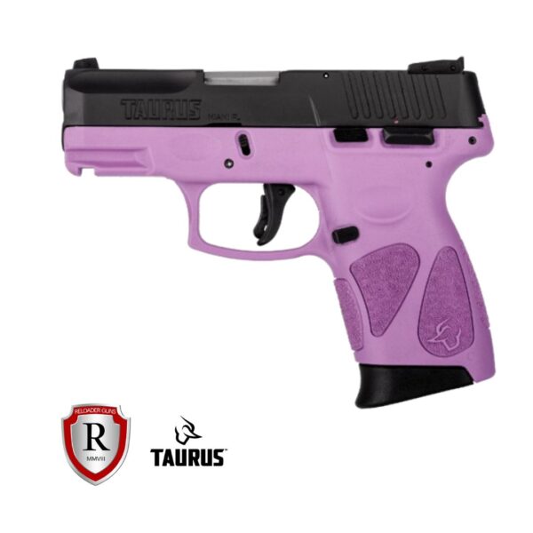 TAURUS G2C 9MM LIGHT PURPLE  BLACK